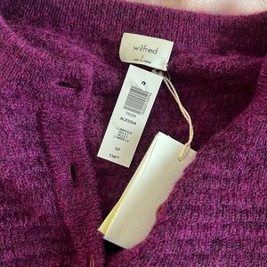 Wilfred nwt Alessia sweater. Purple